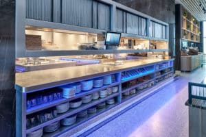 The Market Hotel Groningen- WestCord open keuken met kookeiland